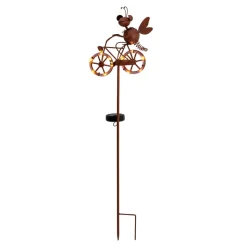 LED-solcelle-dekorationslampe 5282414 med cykel