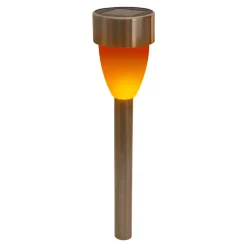 LED-solcellelampe 4135006 med flammeeffekt 6er-sæt