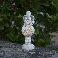 LED-solcellelampe Angel