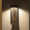 LED-solcellelampe Blade med sensor, grå