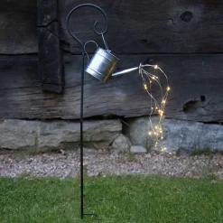 LED-solcellelampe Dew Drop Water Can