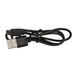 LED-solcellelampe Marron, højde 40 cm, brun, metal, USB-C