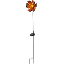 LED-solcellelampe Melilla, blomst