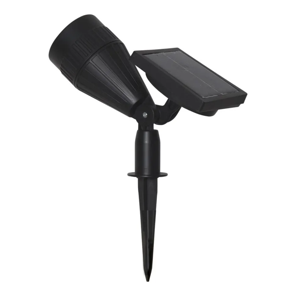 LED-solcellelampe Powerspot, justerbart panel