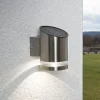 LED-solcellelampe Salma til anbringelse på muren