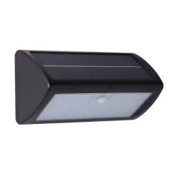 LED-solcellelampe til væg 67422BK-PIR, bevægelsessensor