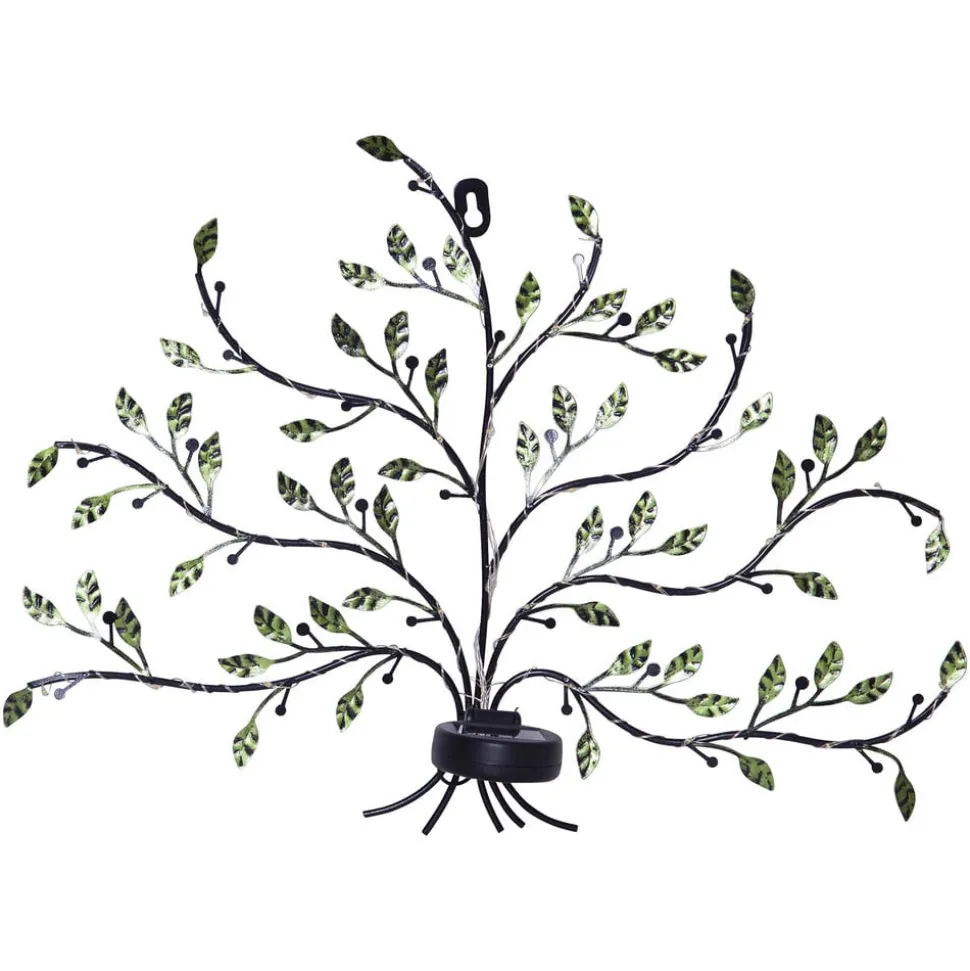 LED-solcellelampe Tree of life