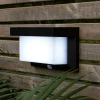 LED-solcellelampe Valla med bevægelsessensor