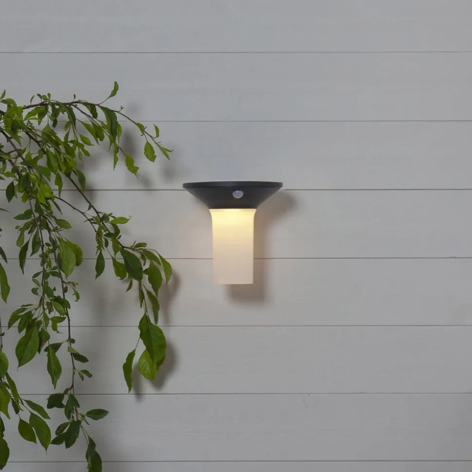 LED-solcellelampe Valta med bevægelsessensor