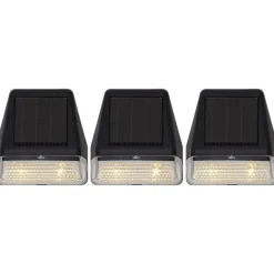 LED-solcellelampe Wally Mini i sæt med 3 stk.