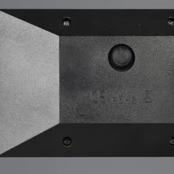 LED-solspotlight Festival, sort mat, RGB, sensor