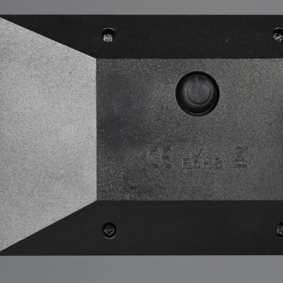LED-solspotlight Festival, sort mat, RGB, sensor