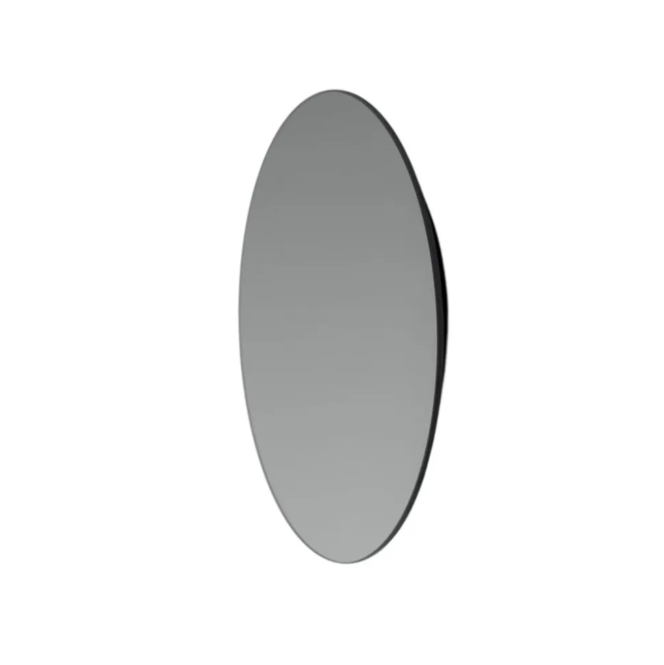 LED-spejl Ring M, Ø 29 cm, glas, varmhvid