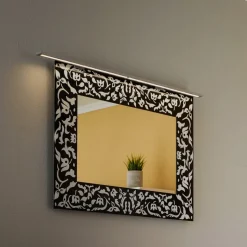 LED-spejlbelysning Espelho 80 cm aluminium 4.000 K