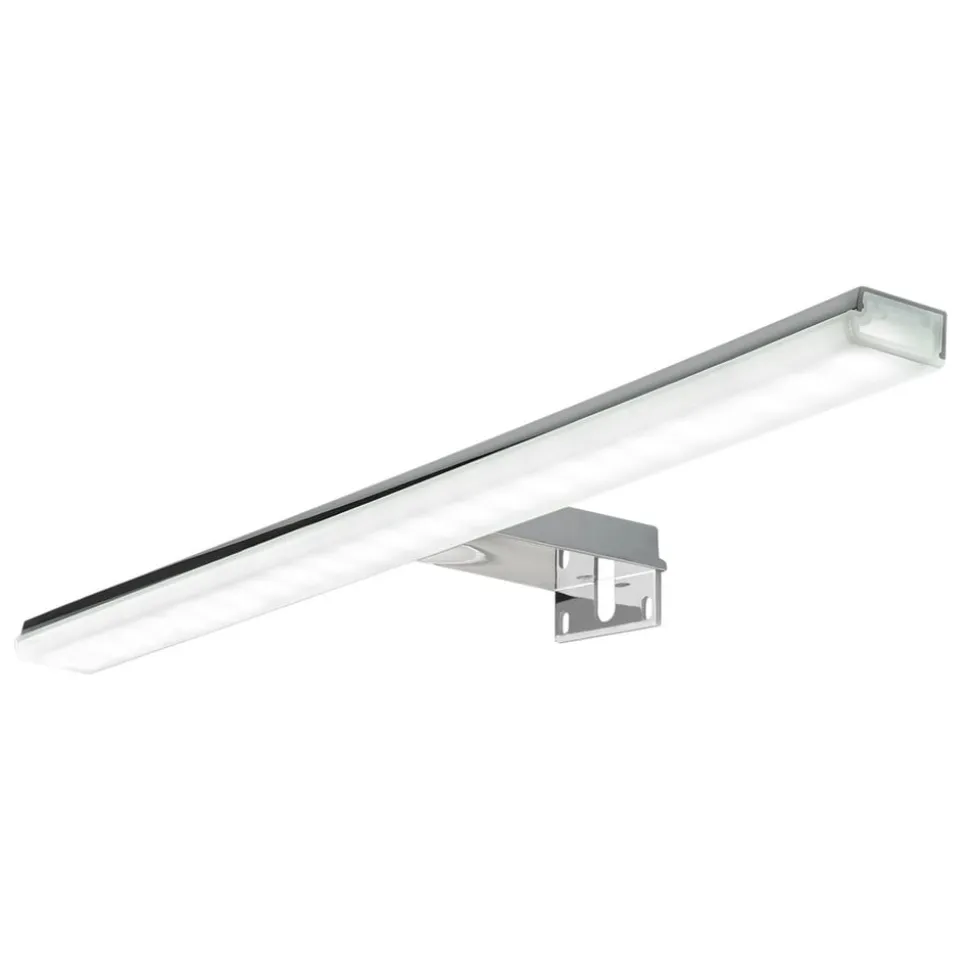 LED-spejlbelysning Pandora, krom, bredde 45,8 cm