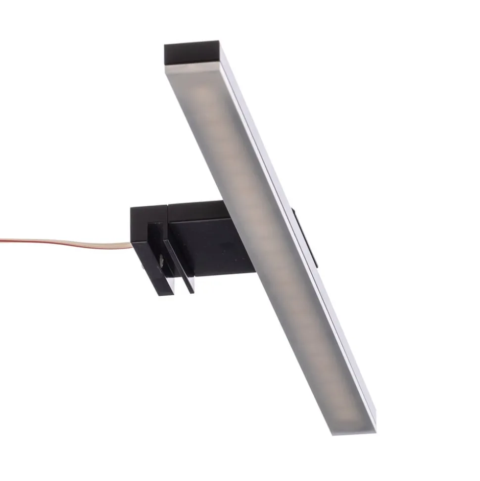 LED-spejlbelysning Triga IP44 sort 40 cm, 3.000K