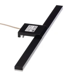 LED-spejlbelysning Triga IP44 sort 40 cm, 3.000K