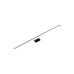 LED-spejlbelysning Triga IP44 sort 60 cm, 3.000K