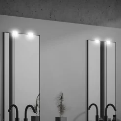 LED-spejllampe Aniani, hvid, 4.000 K, sæt med 2 stk