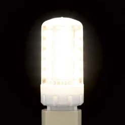 LED-stiftsokkelpære, klar, G9, 5 W, 2.700 K, 500 lm, dæmpbar