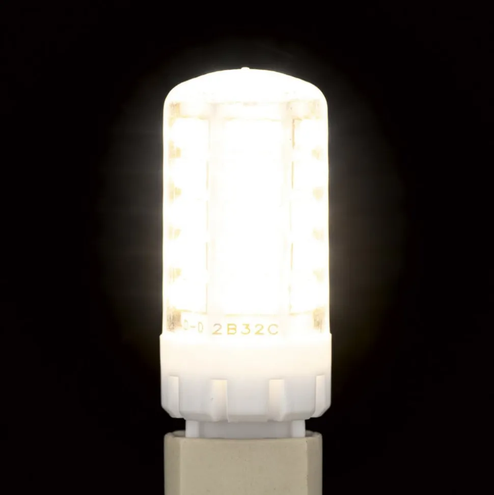 LED-stiftsokkelpære, klar, G9, 5 W, 2.700 K, 500 lm, dæmpbar