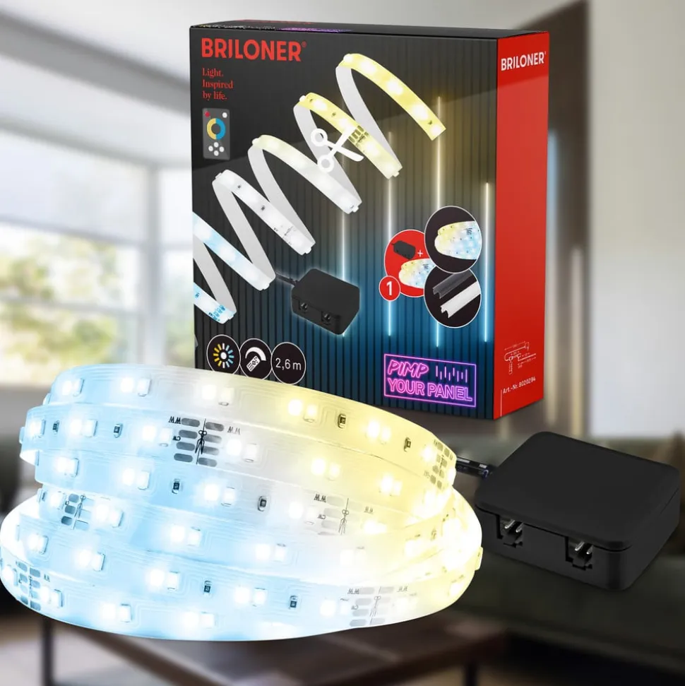 LED-strip Pimp your panel, startsæt, CCT, længde 2,6 m