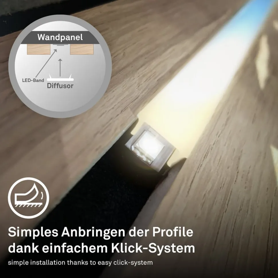 LED-strip Pimp your panel, startsæt, CCT, længde 2,6 m