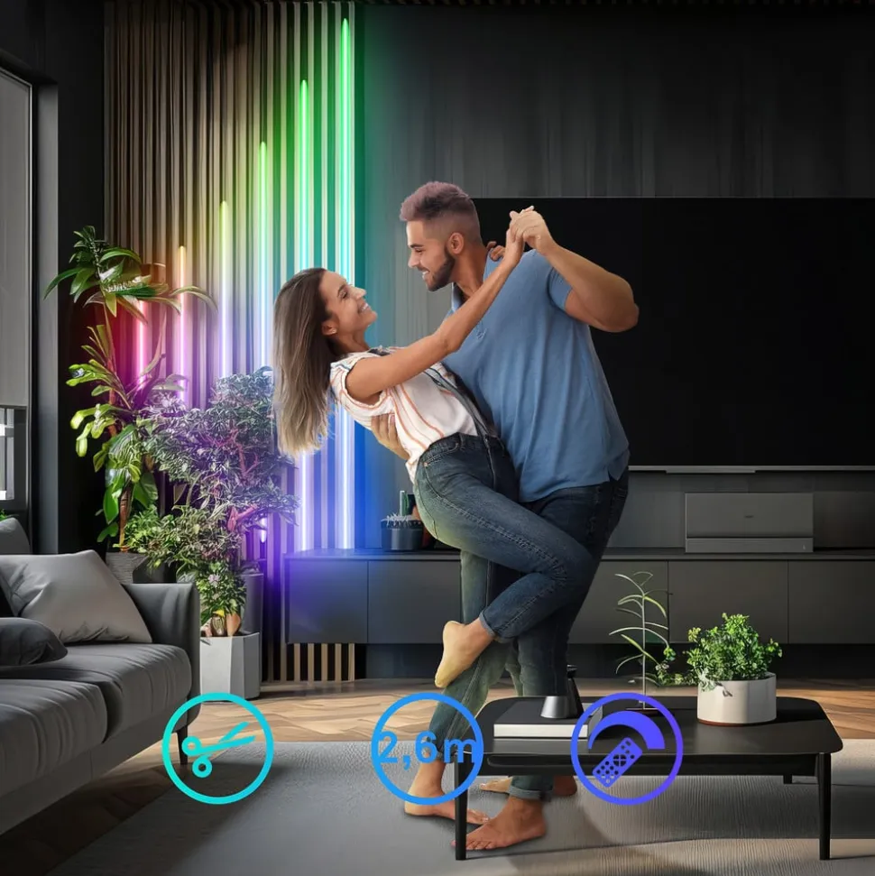 LED-strip Pimp your panel, forlængersæt, RGBW, længde 2,6 m