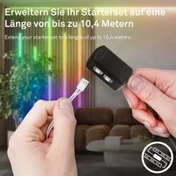 LED-strip Pimp your panel, forlængersæt, RGBW, længde 2,6 m