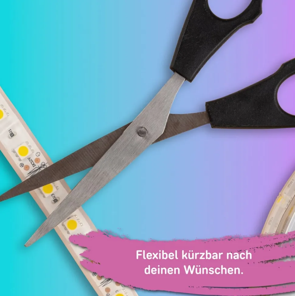 LED-strip Smart RGB, længde 2 m, musiksensor, USB, Tuya