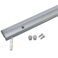 LED-underskabsbelysning ModuLite F, aluminium, 60 cm, 3.000 K, aluminium