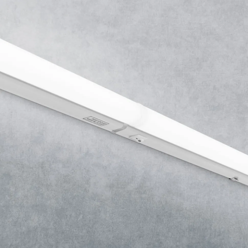 LED-underskabsbelysning Sally, længde 87,7 cm, 14 W, T5, opal