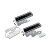 LED-underskabsbelysning U-Pad F, sæt med 2 stk. 3.000K sort Sensor