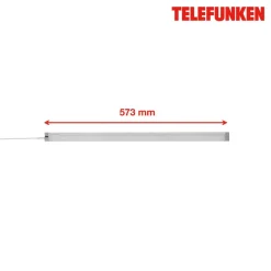 LED-underskabslampe Zeus, længde 57 cm