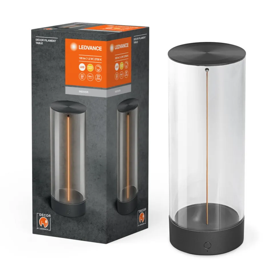 Ledvance Decor Filament LED-bordlampe batteri 24cm