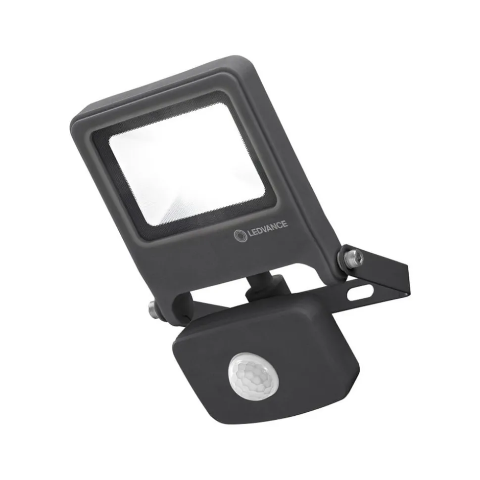 LEDVANCE Endura Flood Sensor LED-udendørsspot gråt