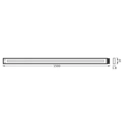LEDVANCE Flex COB LED-Strip IP20 2.700-6.500K 1,5m