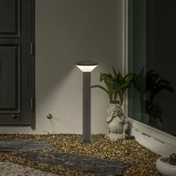 LEDVANCE LED stibelysning Endura Hybrid Olona, mørkegrå