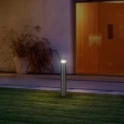 LEDVANCE LED-gadelampe Endura Hybrid Orion, stål