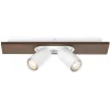 LEDVANCE LED-loftspot Mercury GU10, 2-lys, træ/hvid