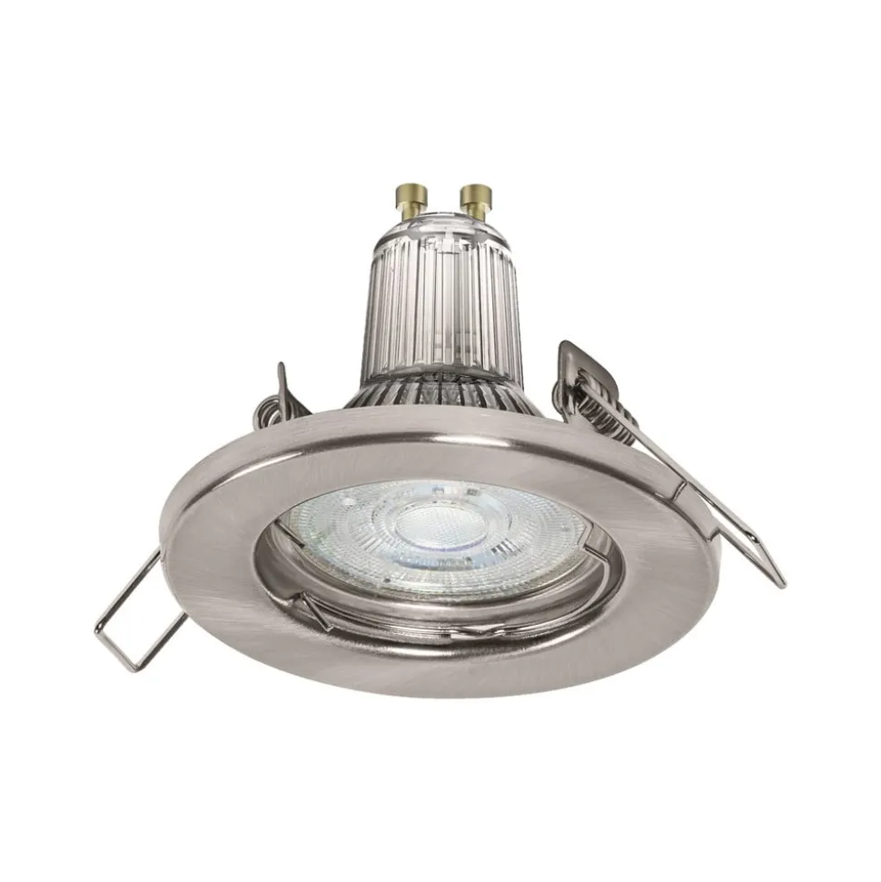 LEDVANCE LED-spot GU10 Recessed, 5 stk, nikkel