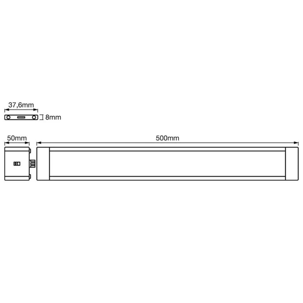 LEDVANCE LED-underskabslampe Slim 50 cm