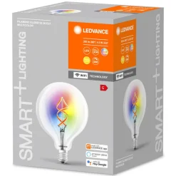 LEDVANCE SMART+ WiFi Filament Globe RGBW E27 4,5 W
