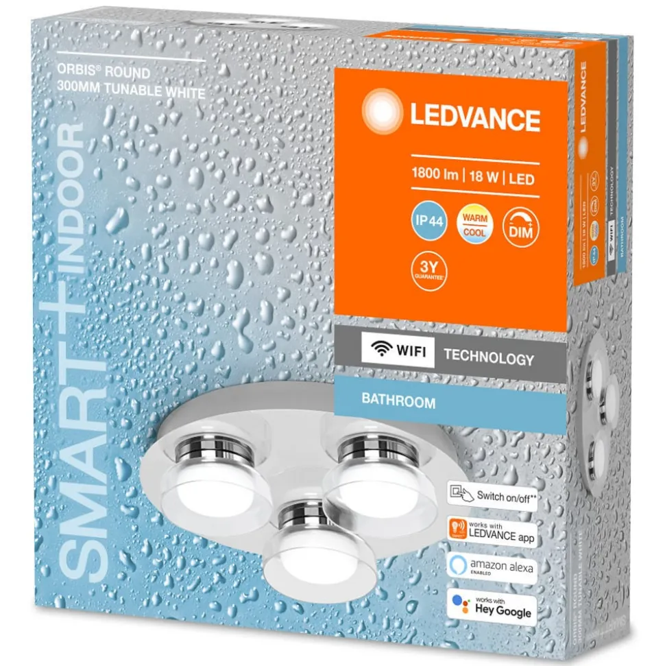 LEDVANCE SMART+ WiFi Orbis Wall Round, Ø 30 cm