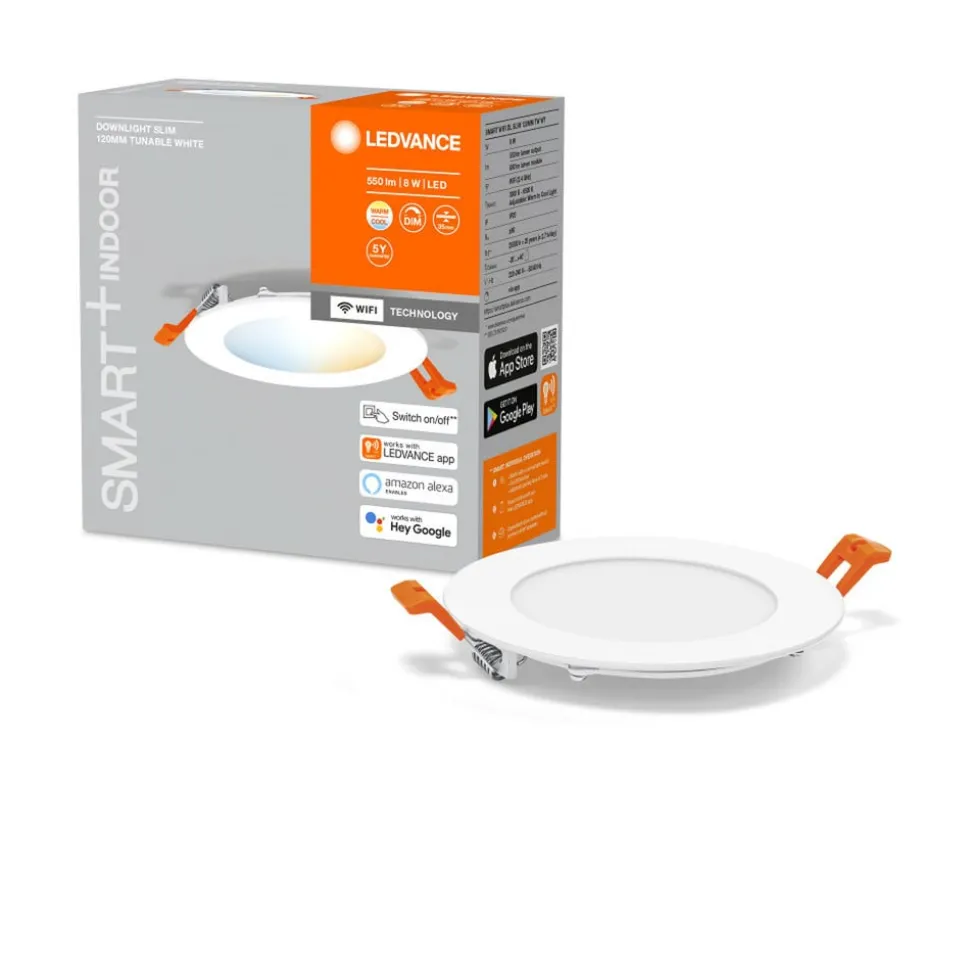 LEDVANCE SMART+ WiFi Orbis Downlight Slim Ø 12 cm