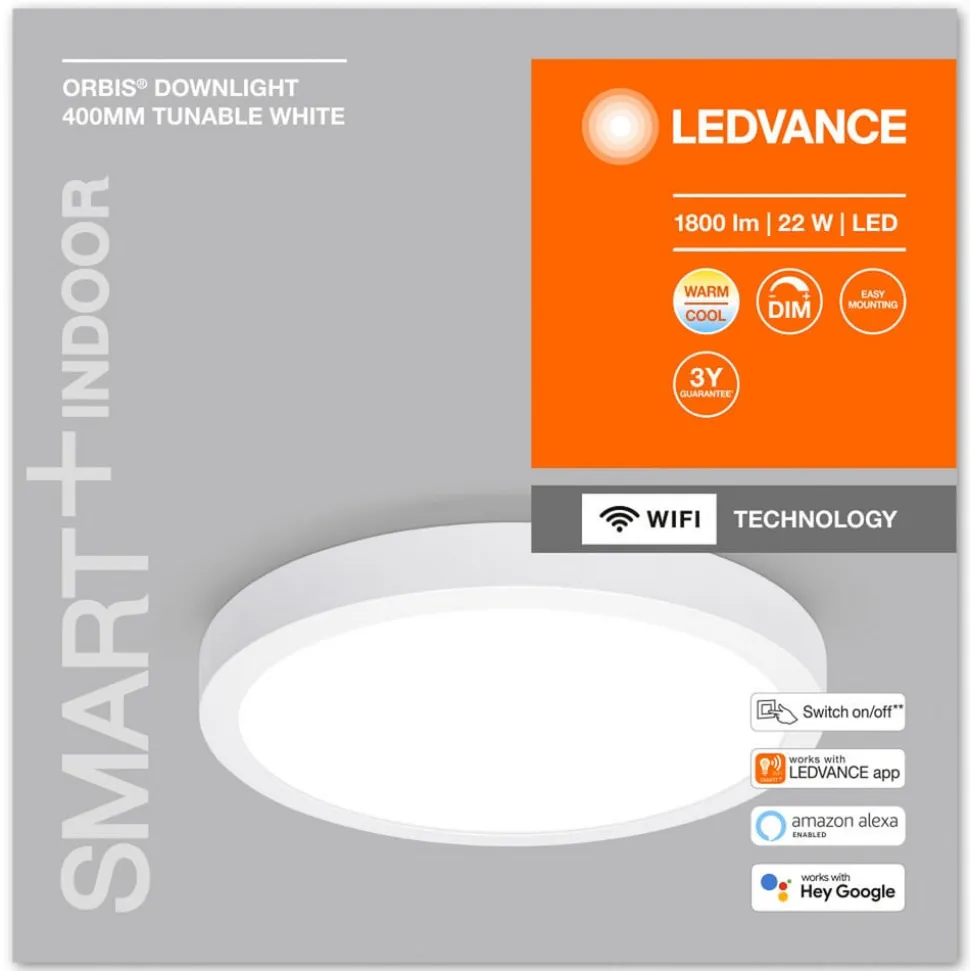 LEDVANCE SMART+ WiFi Orbis Downlight Overflade Ø40cm