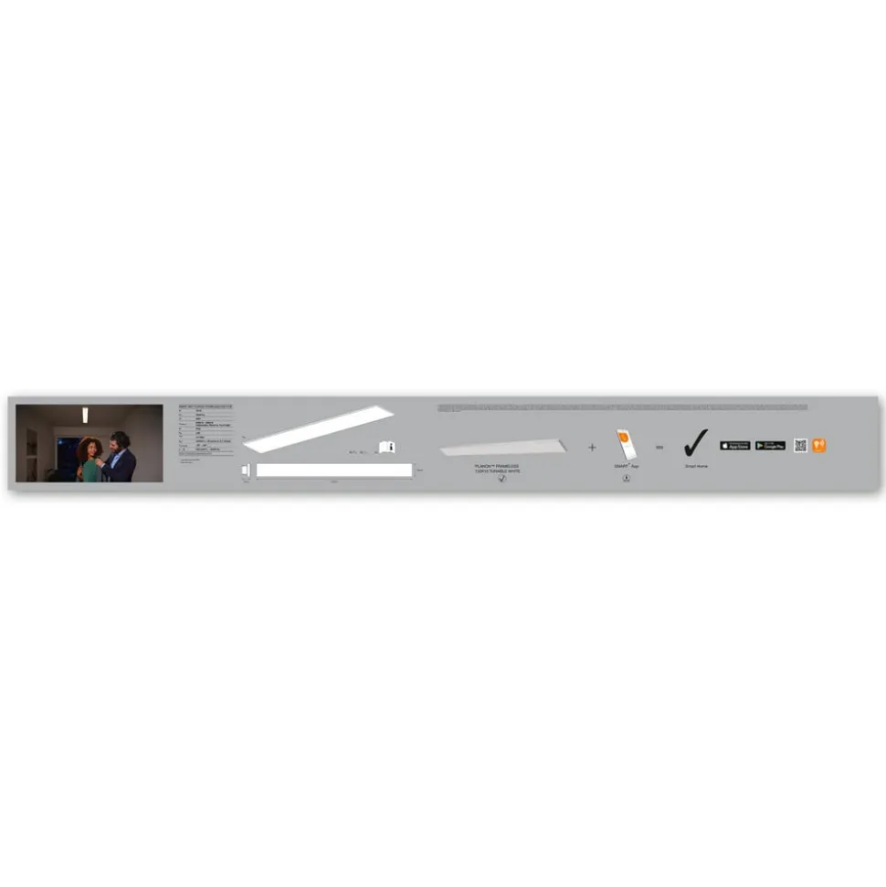 LEDVANCE SMART+ WiFi Planon LED-panel CCT 120x10