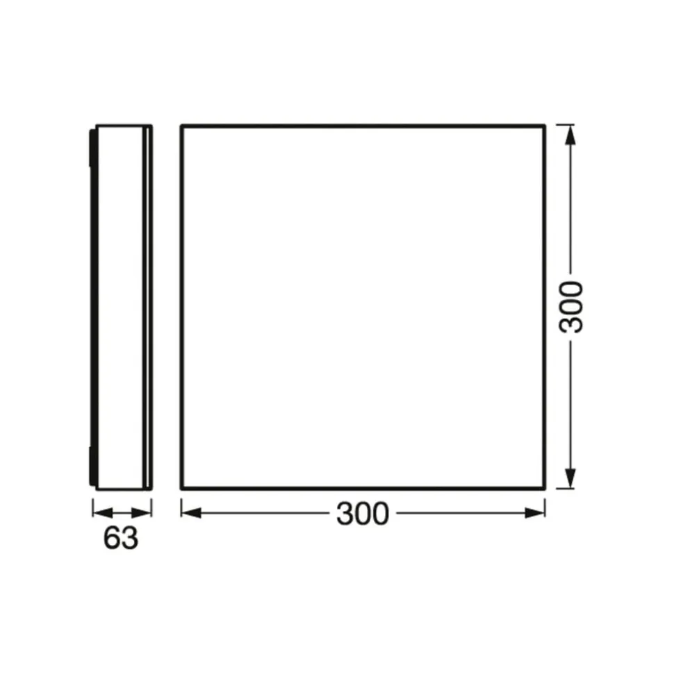 LEDVANCE SMART+ WiFi Planon FL Sparkle 30x30 cm