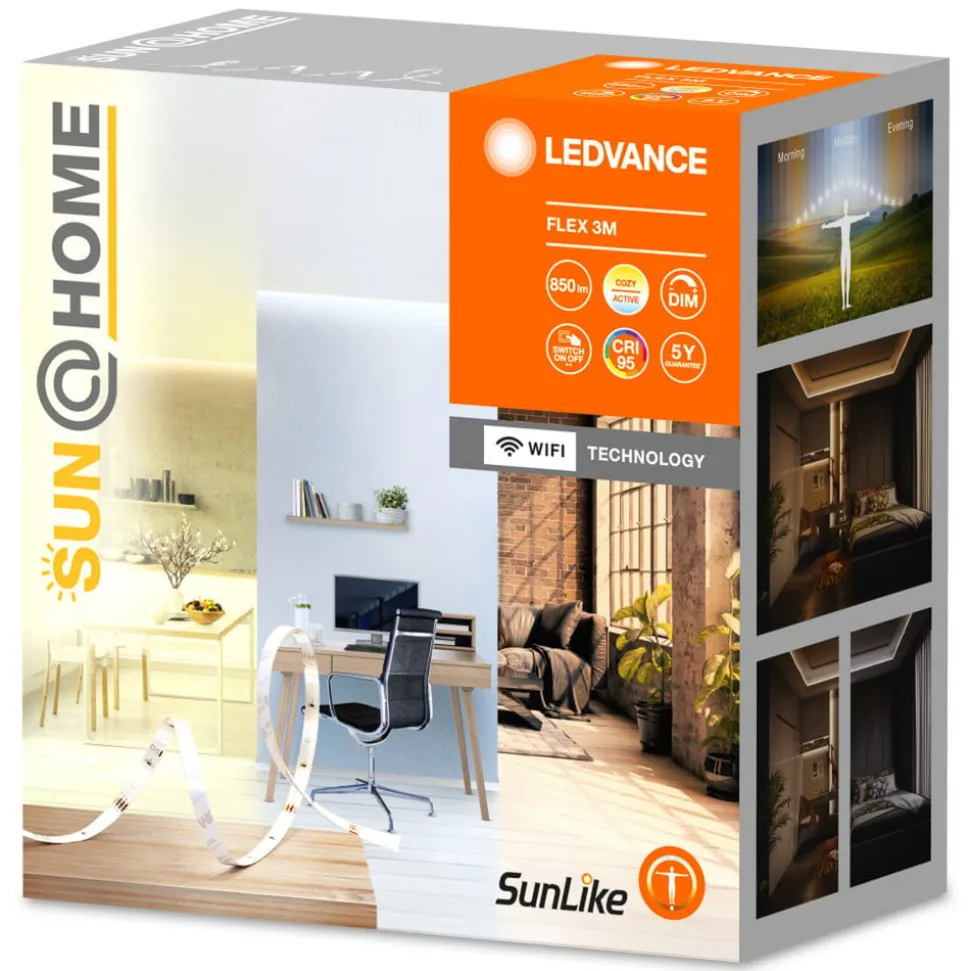 LEDVANCE SUN@Home Flex, LED-stripe, længde 3 meter