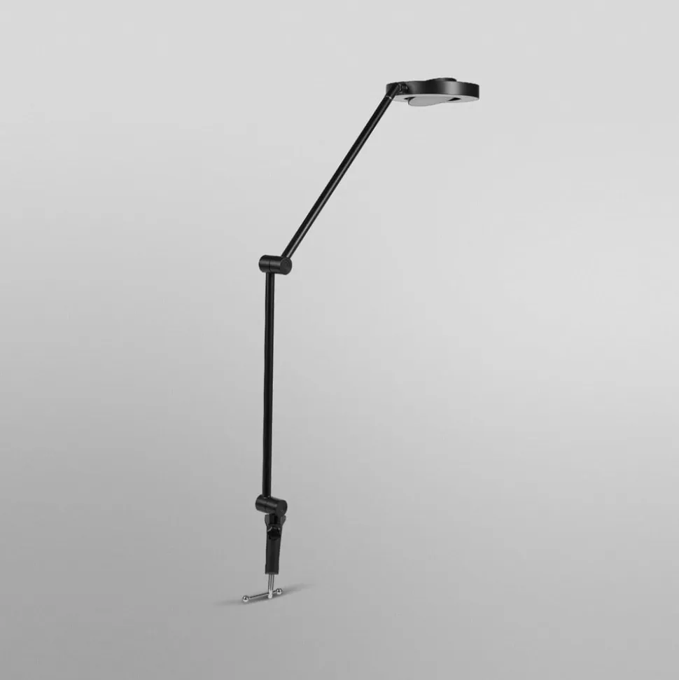 LEDVANCE SUN@Home Panan Desk Disc, klemme, sort